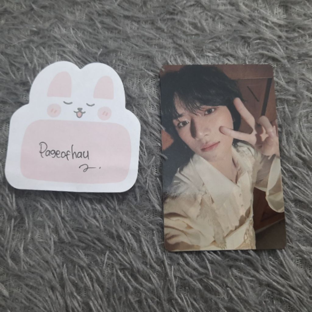 txt beomgyu photocard pob showcase minisode 3: tomorrow