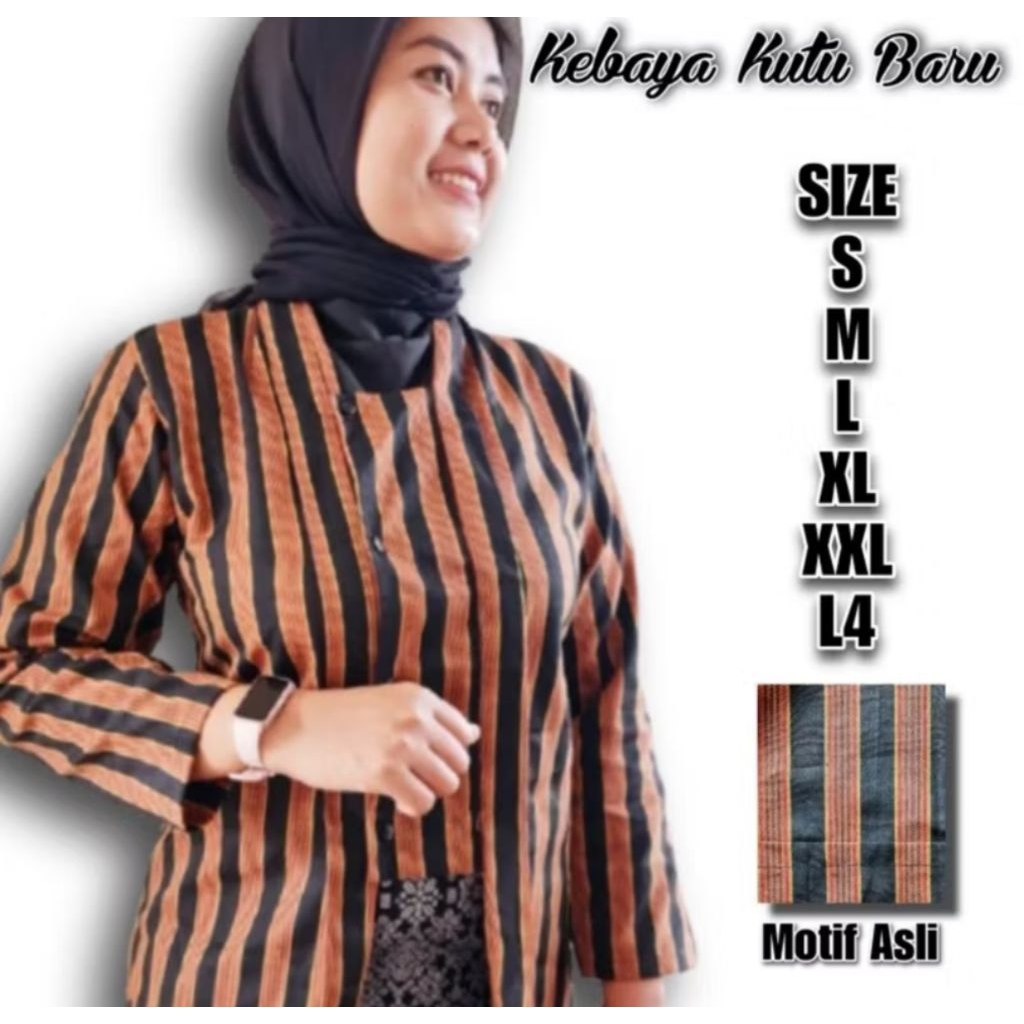 Baju lurik wanita dewasa / baju adat Jawa / kebaya lurik jawa / kebaya jawa / kebaya lurik wanita