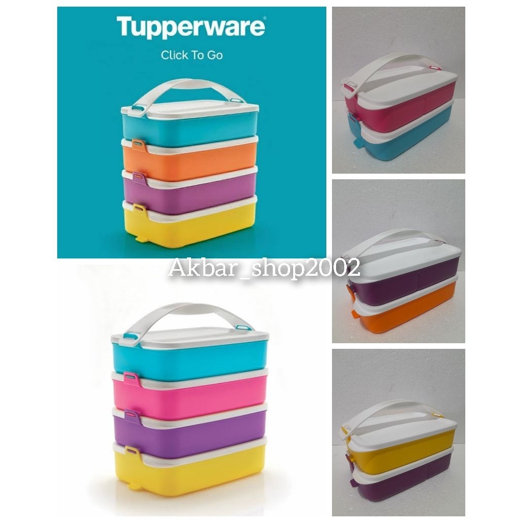Tupperware Rantang click to go rectangular