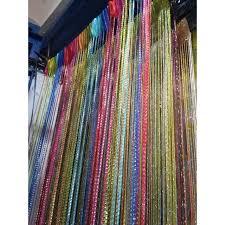 Tirai Benang Glitter | Tirai Benang Rainbow | Tirai Hiasan Pintu / Kamar