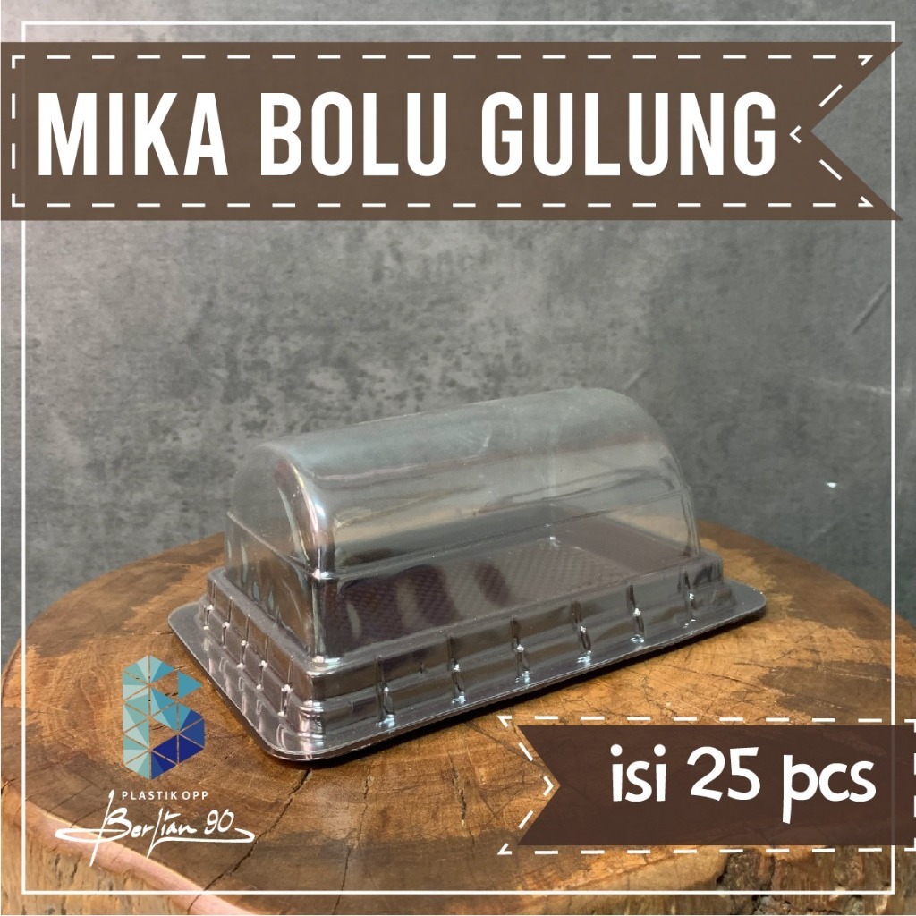 Mika Bolu Gulung 155 / Mika Brownies / Tray Bolu Gulung