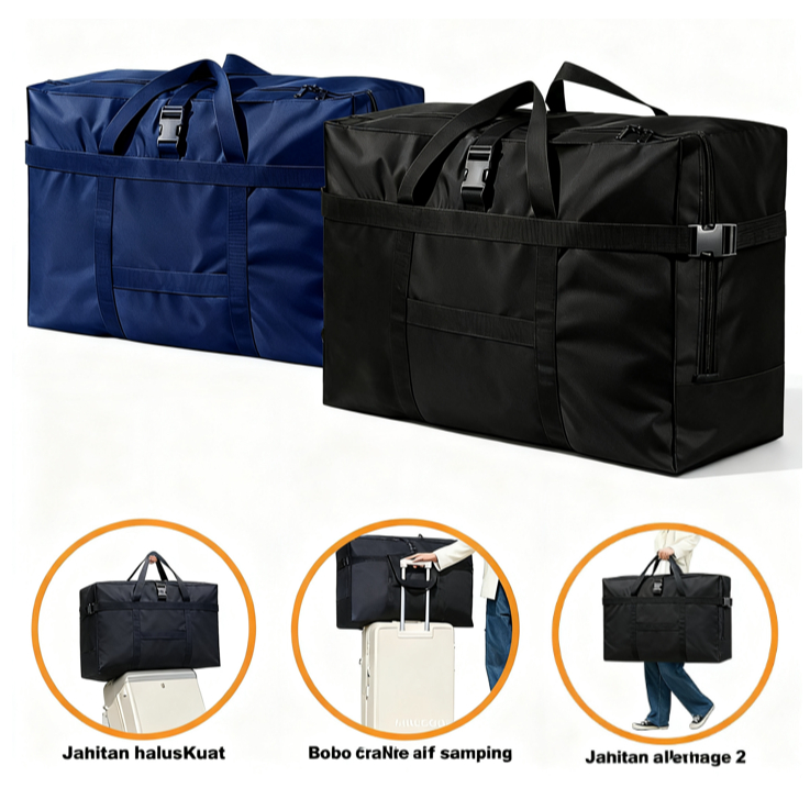 [READY] Tas Travel Jumbo / Tas Travel Besar Multifungsi / Tas Pakaian Besar murah / Tas Travel Baju 