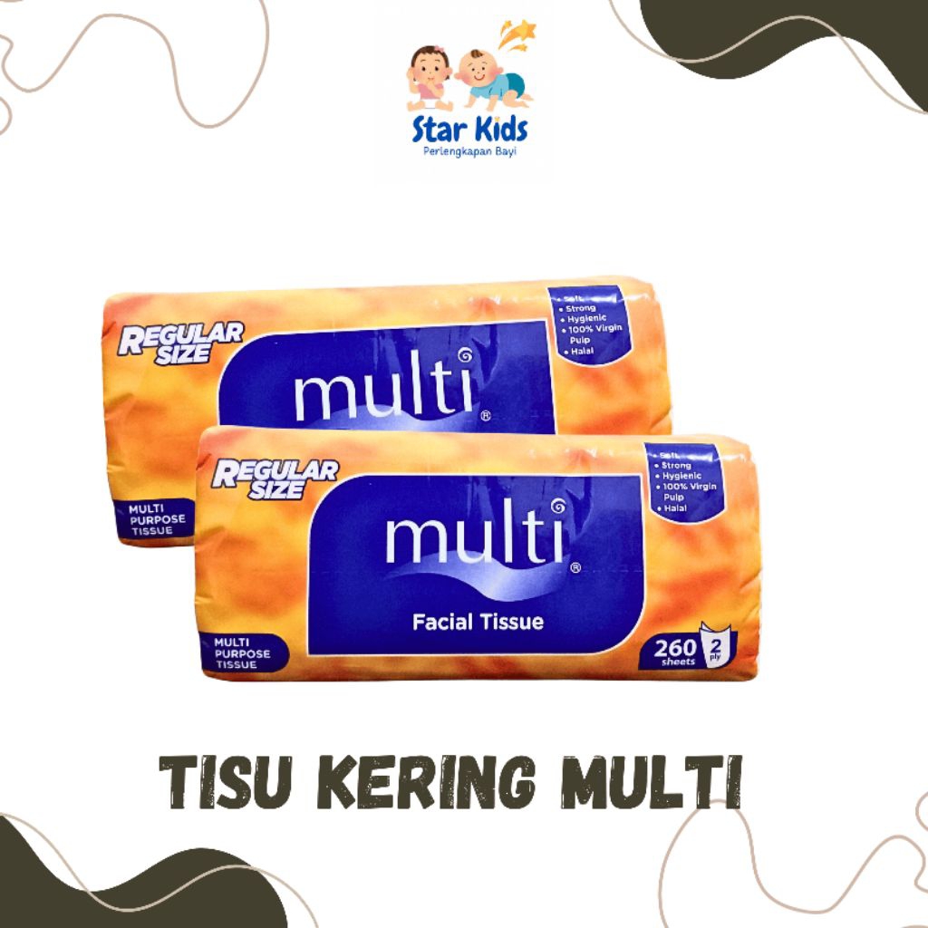 Tisu wajah Multi 2 play berbagai variasi
