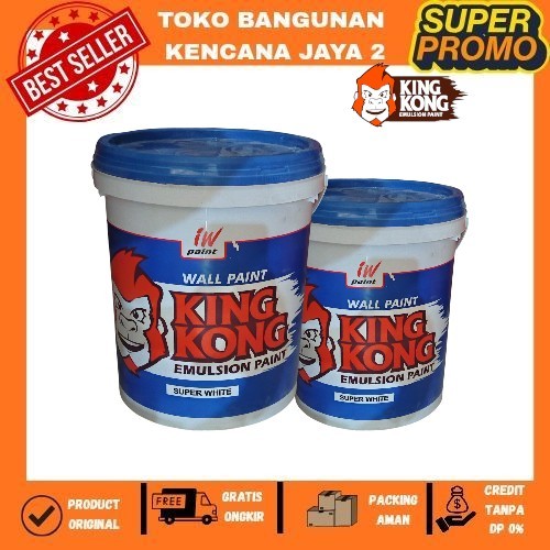 Cat Tembok Kingkong Interior dan Exterior 25 Kg