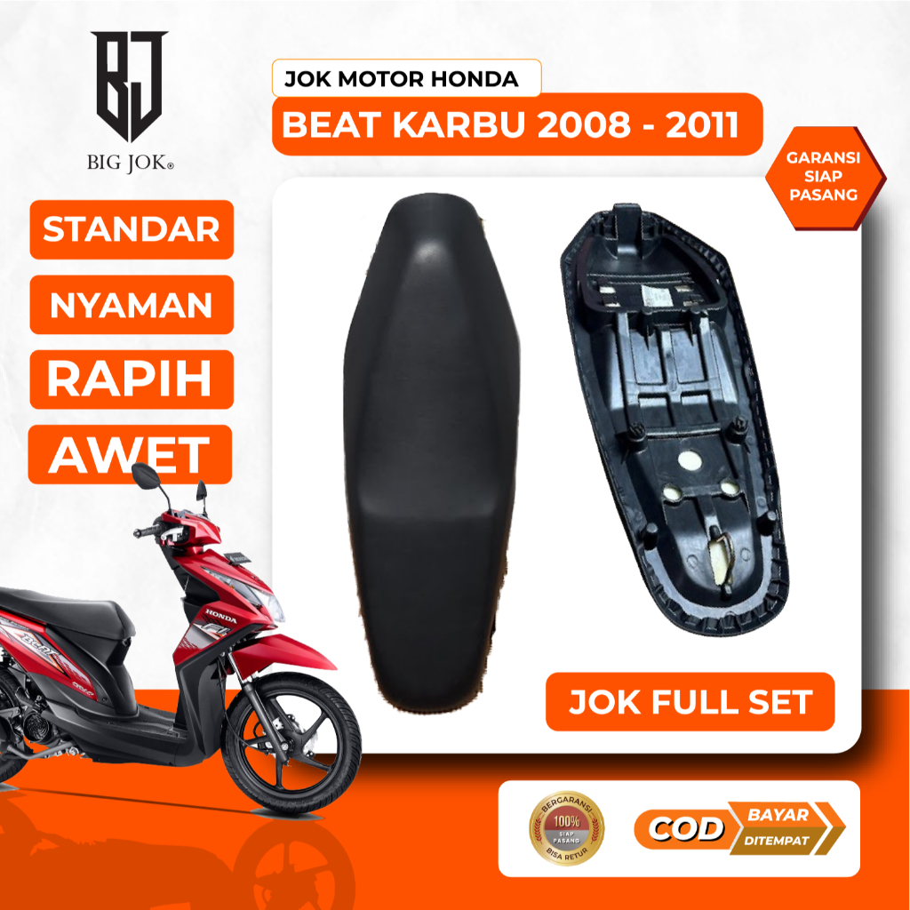 Jok motor beat karbu I Jok standar & variasi honda beat