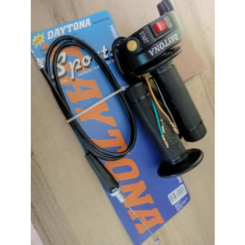 GAS SPONTAN DAYTONA 2 TOMBOL 1 KABEL GAS KONTAN 1 KABEL DAYTONA 2 SWITCH