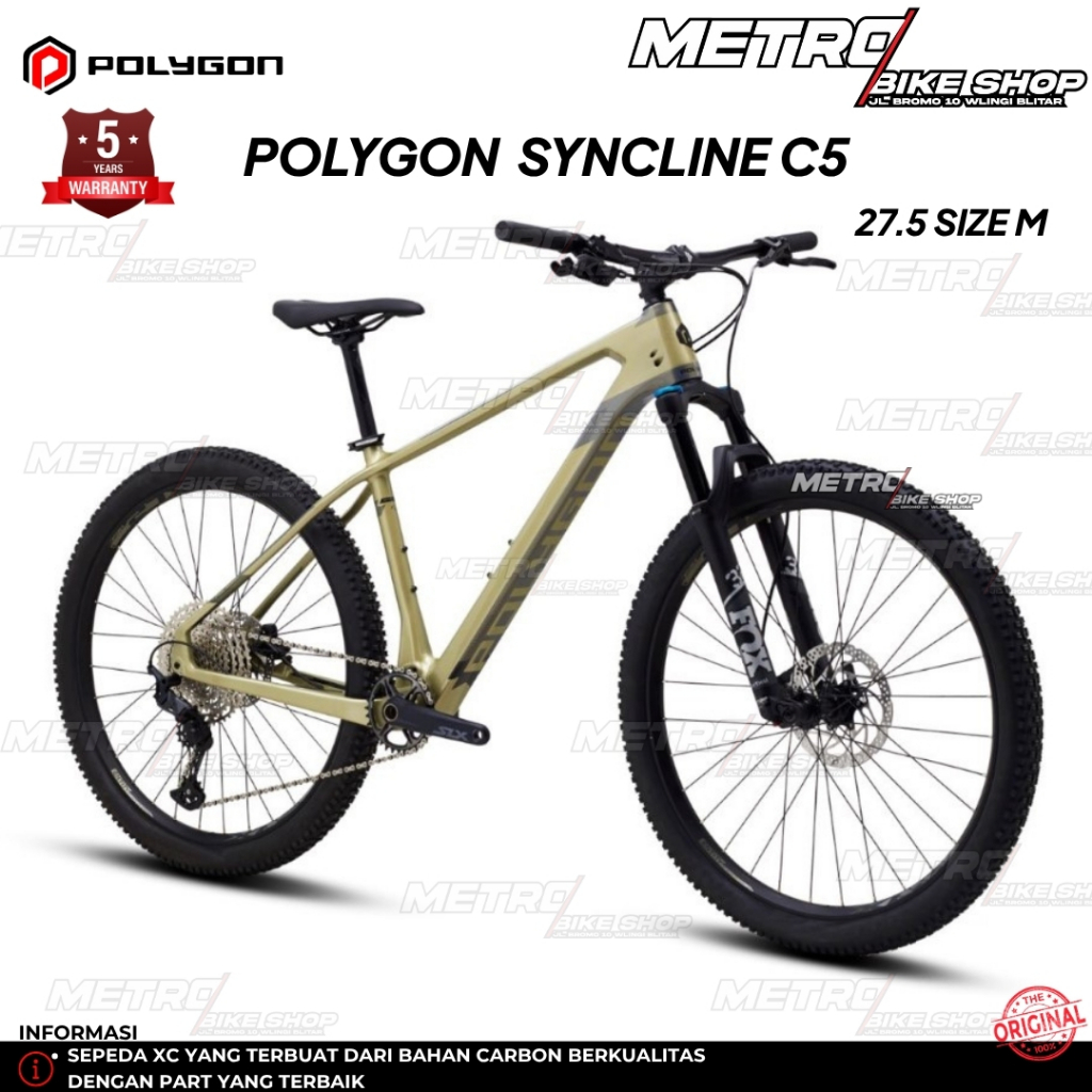 Polygon Syncline C5 Sepeda gunung Carbon Sepeda MTB carbon Sepeda XC