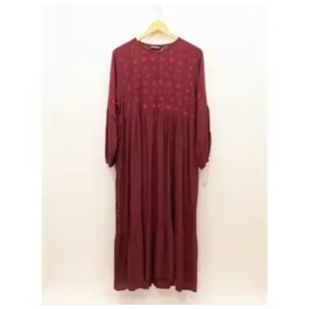 gamis bordir borkat valentino