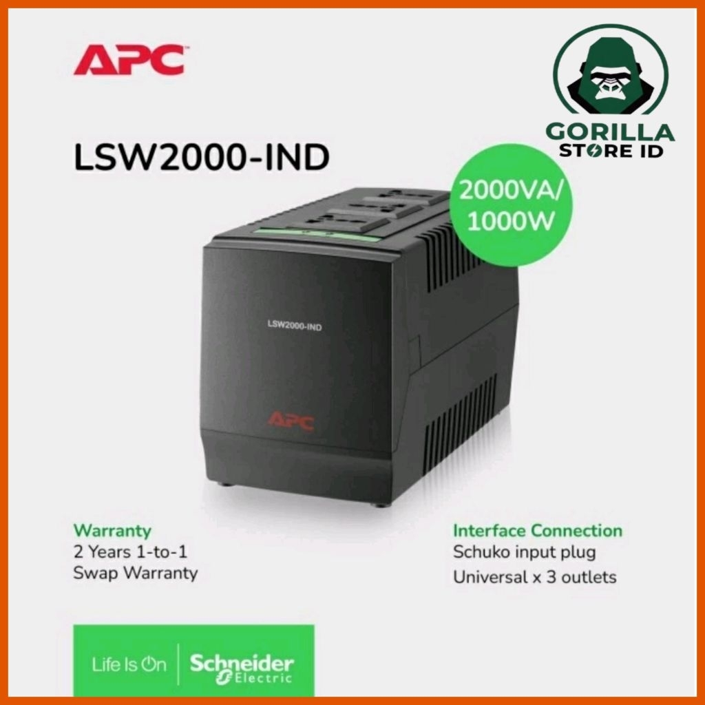 Stabilizer APC 2000VA LSW2000-IND APC
