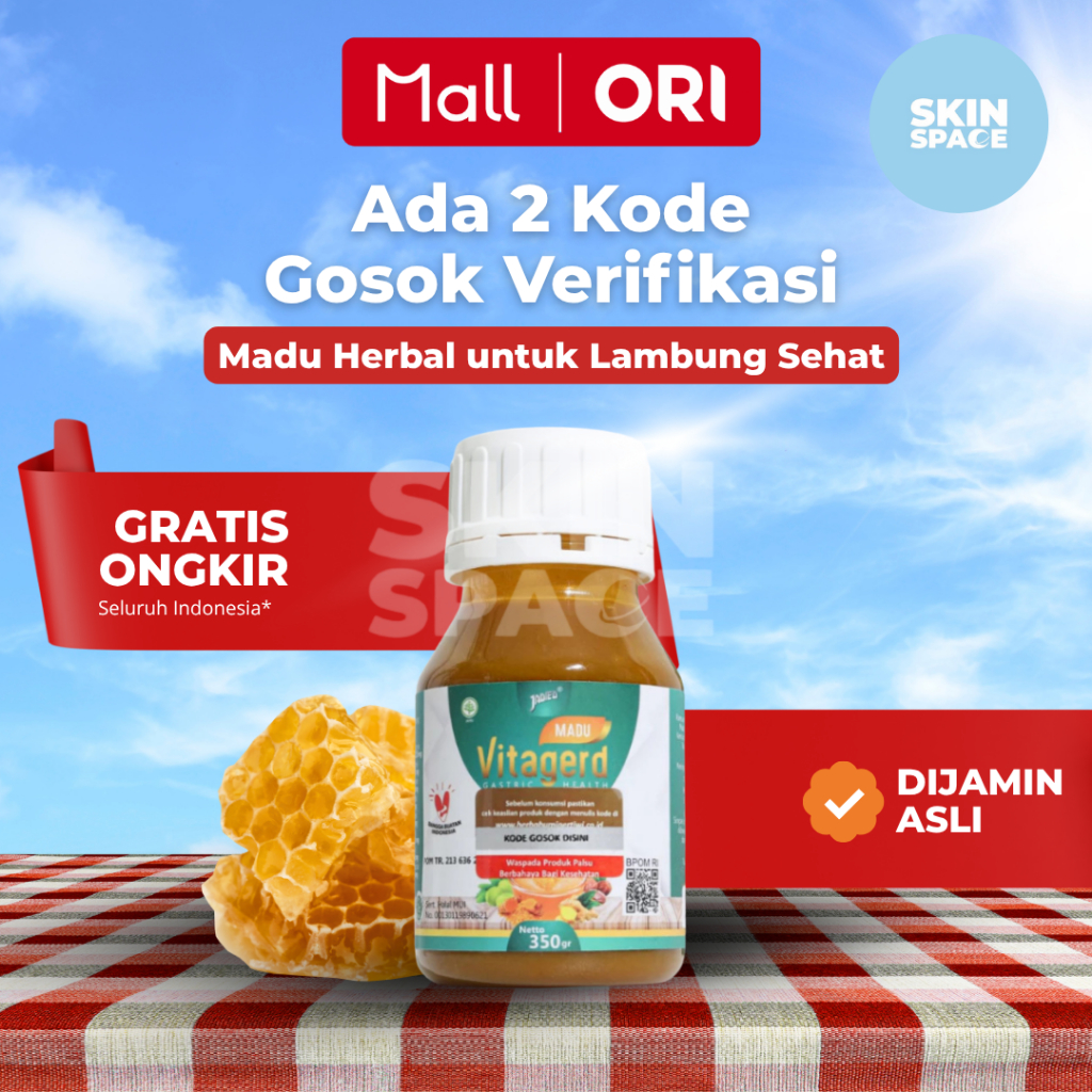 Madu Vitagerd Asli Original