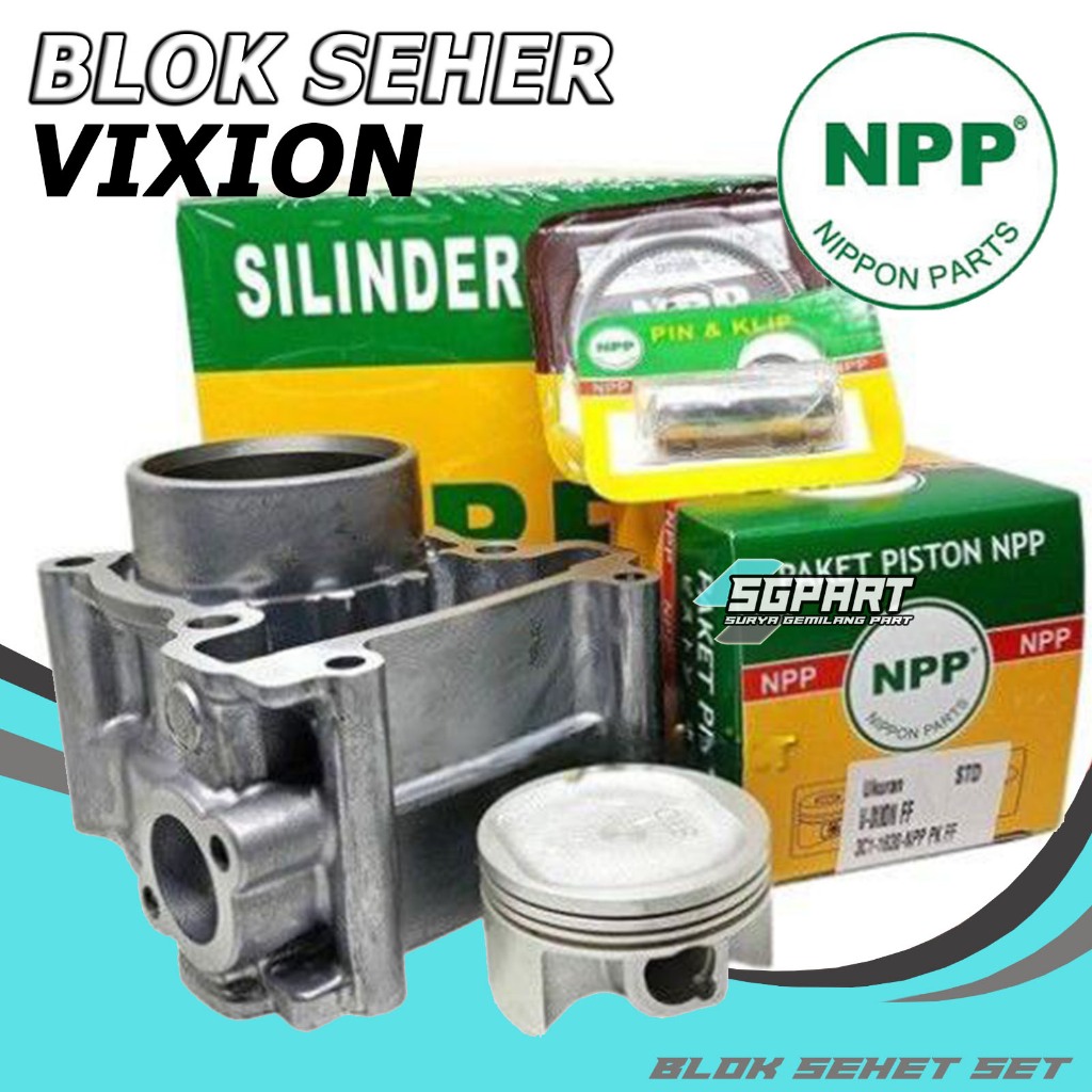 Blok Boring Seher Set Vixion Old Vixion New R15 V2 NVL Pnp Jupiter Mx old new Up 150cc 1PA 3C1 NPP