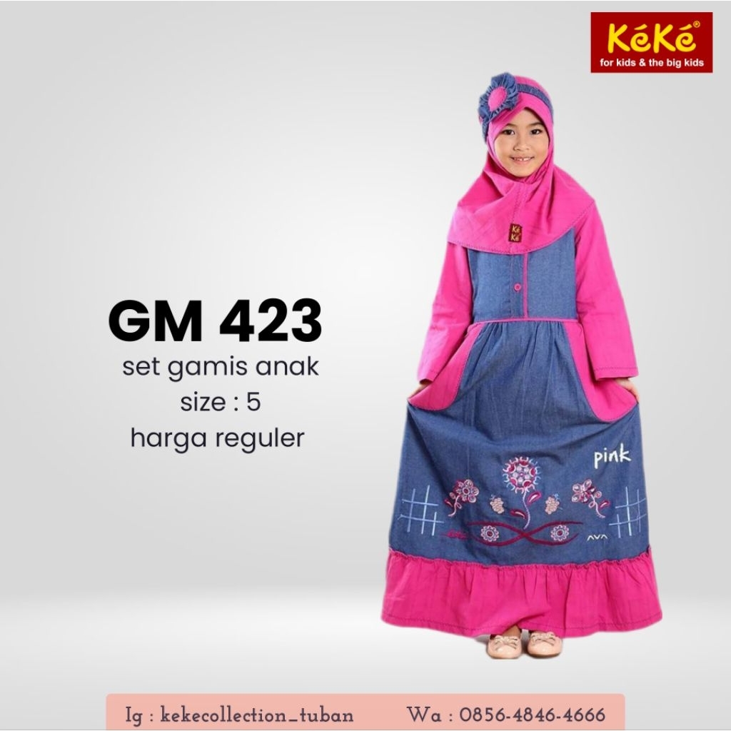 Keke Gamis Anak Lucu Sale | Promo Gamis Anak Keke Lucu