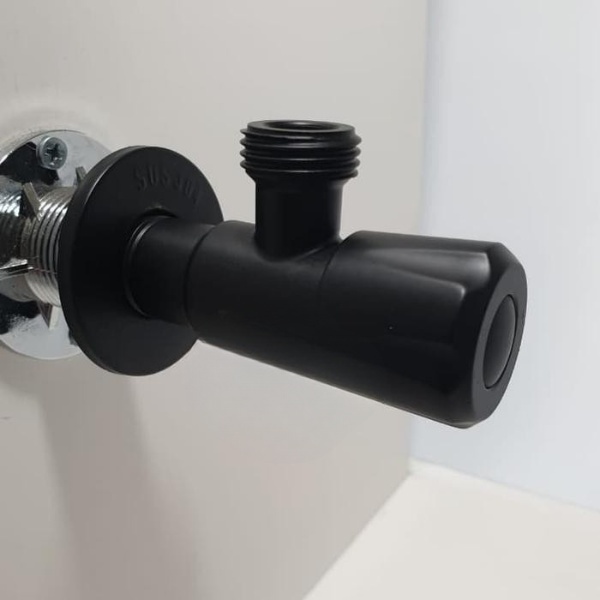 Toto - Stop Kran Kloset /Stopkran Wastafel Stainles Hitam