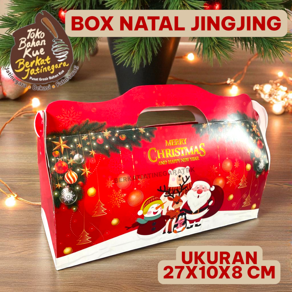 BOX / BOX NATAL JINJING 27X10X8CM / BOX NATAL / BOX NATAL LUCU / PCS