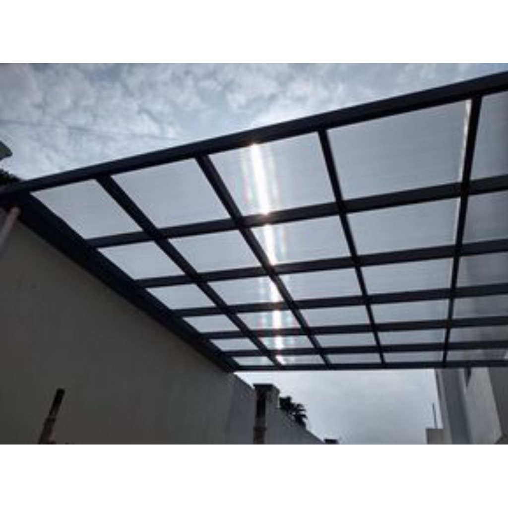 kanopi atap transparan