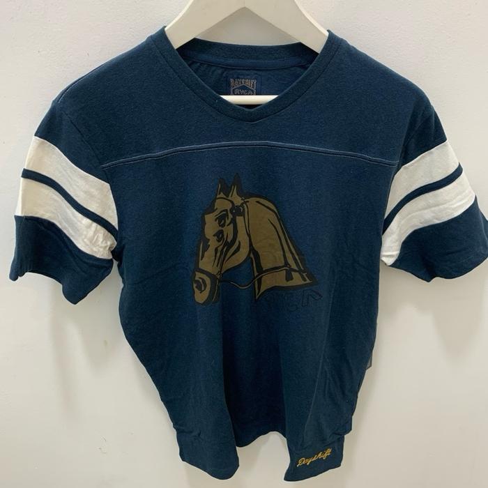 Kaos Pria Rvca Original Ksl Jersey short sleeve tee Garage Blue