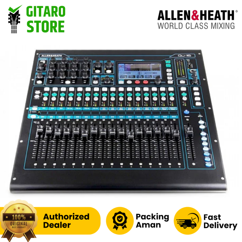 Digital Mixer Allen & Heath QU16C QU 16C Chrome 16 Channel Original