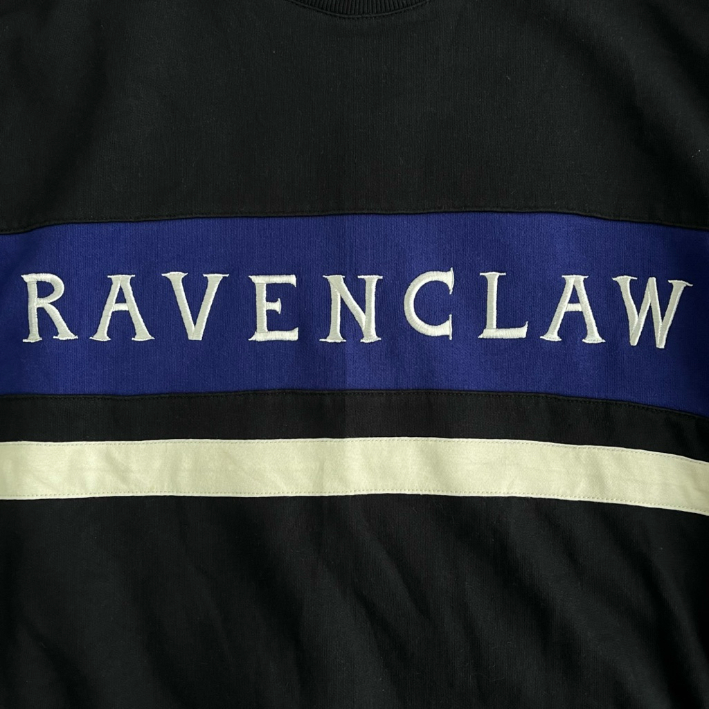 Harry Potter Ravenclaw Crewneck Open Collar Secondhand 2nd Original