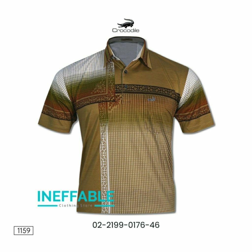 Kaos Crocodile Platinum / Diamond Krah Kemeja 0176