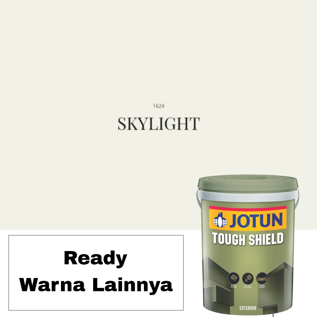 Jotun Tough Shield 1624 SKYLIGHT 18L (25kg) Cat Dinding Tembok Exterior