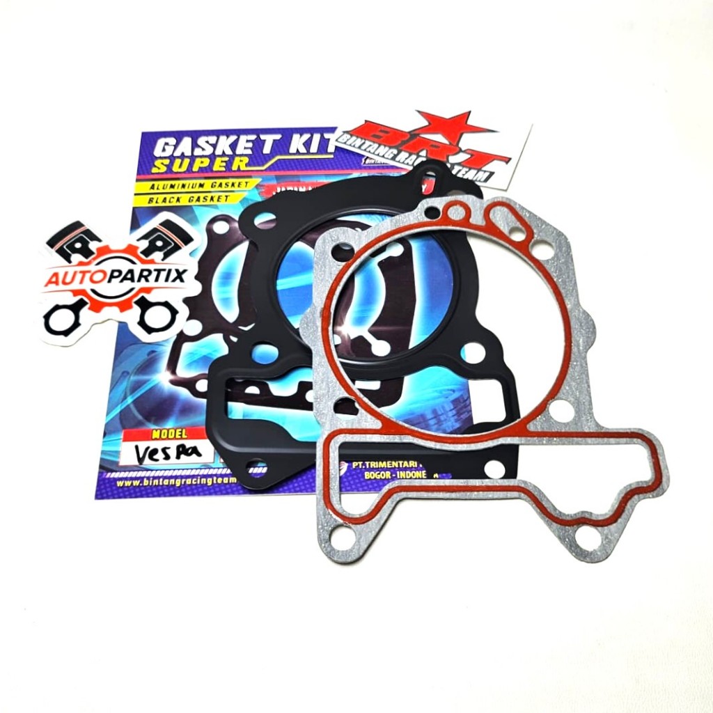 PAKING ATAS BAWAH BRT 63mm VESPA 150 VESPA SPRINT 150 V3 BRT PAKING BLOK HEAD VESPA 63 mm