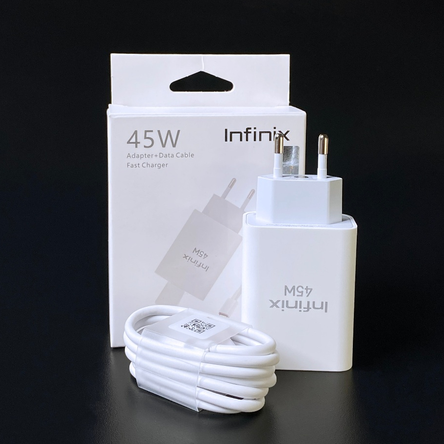Charger INFINIX 45 Watt Fast Charging Original