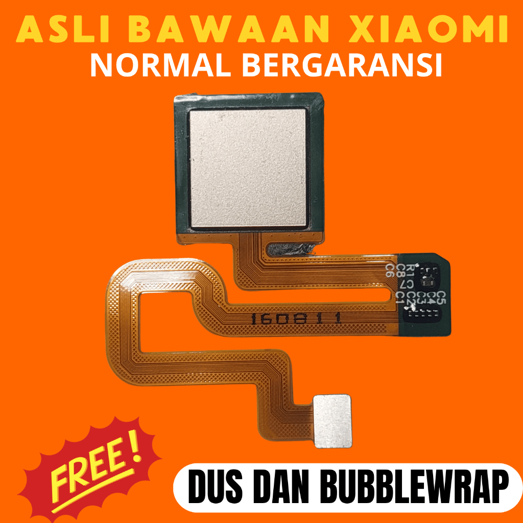 sensor sidik jari xiaomi redmi note 3 - asli ori xiaomi - fingerprint ori copotan cabutan bawaan