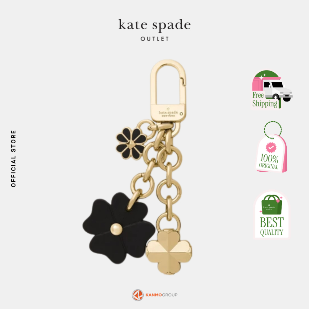 Kate Spade Flower Dangle Bag Charm - Gantungan Tas Wanita