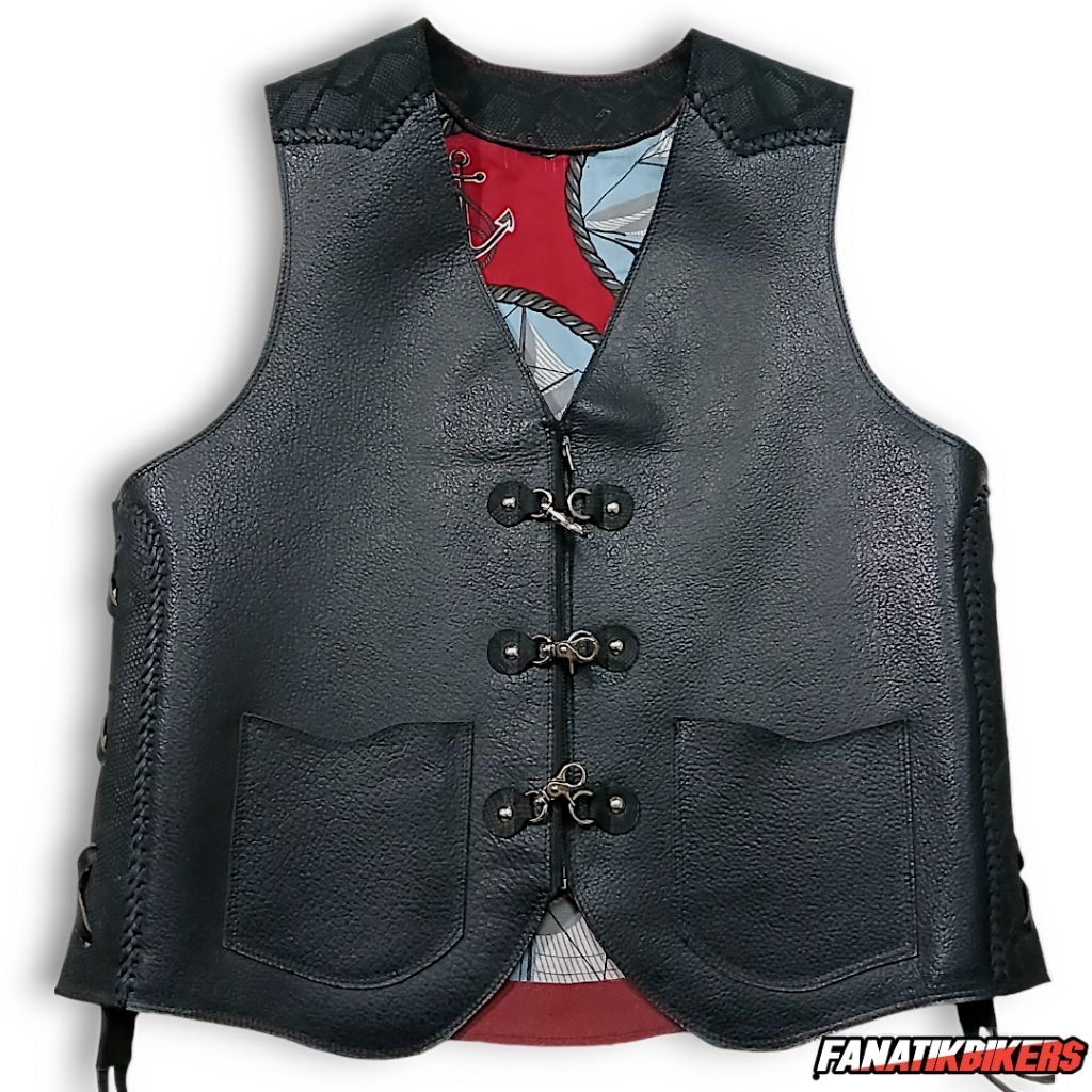 Rompi Kulit Bikers