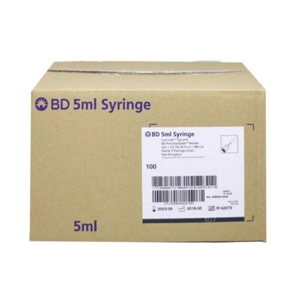 BD Spuit/Syringe 5cc