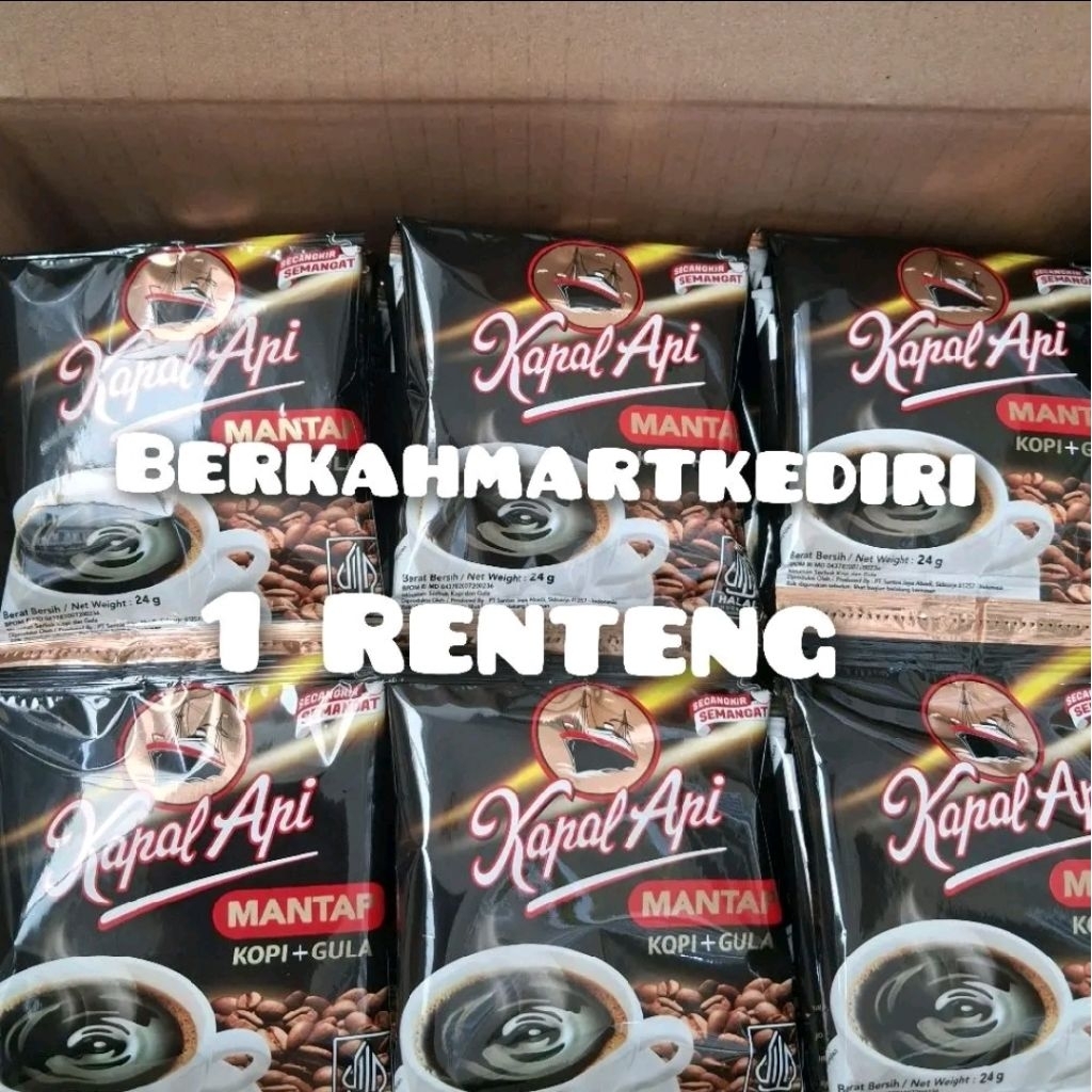 kopi kapal api mantap 1 renteng