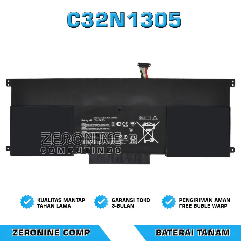 Battery Asus ZenBook Infinity UX301 UX301L UX301LA C32N1305 C32NI305