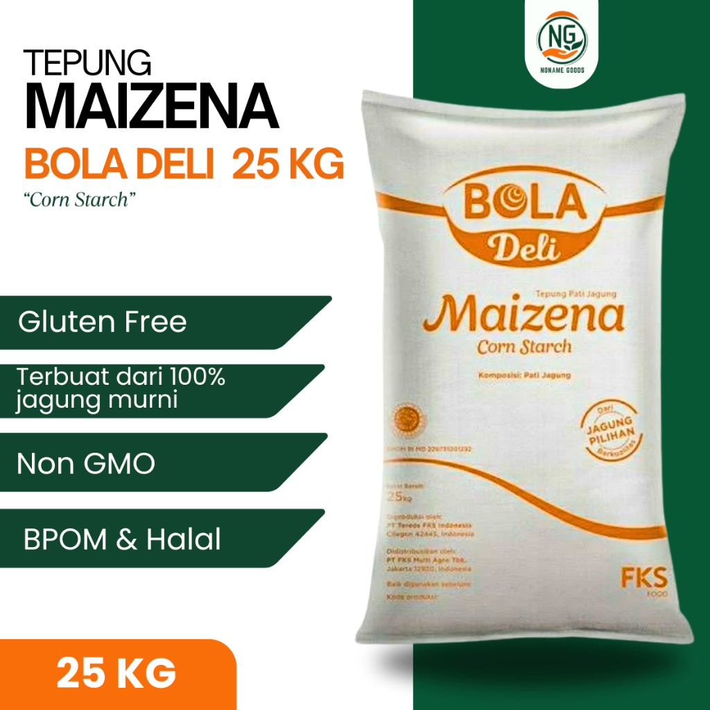 BOLA DELI MAIZENA 25kg TEPUNG JAGUNG KARUNG/BAL TEPUNG MAIZENA 25 KG BULKY