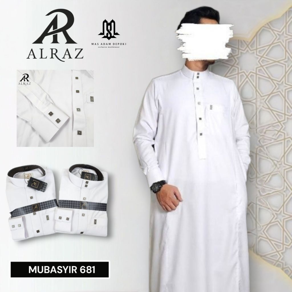 Jubah Al Raz Premium Semi Woll Model "Mubasyir"