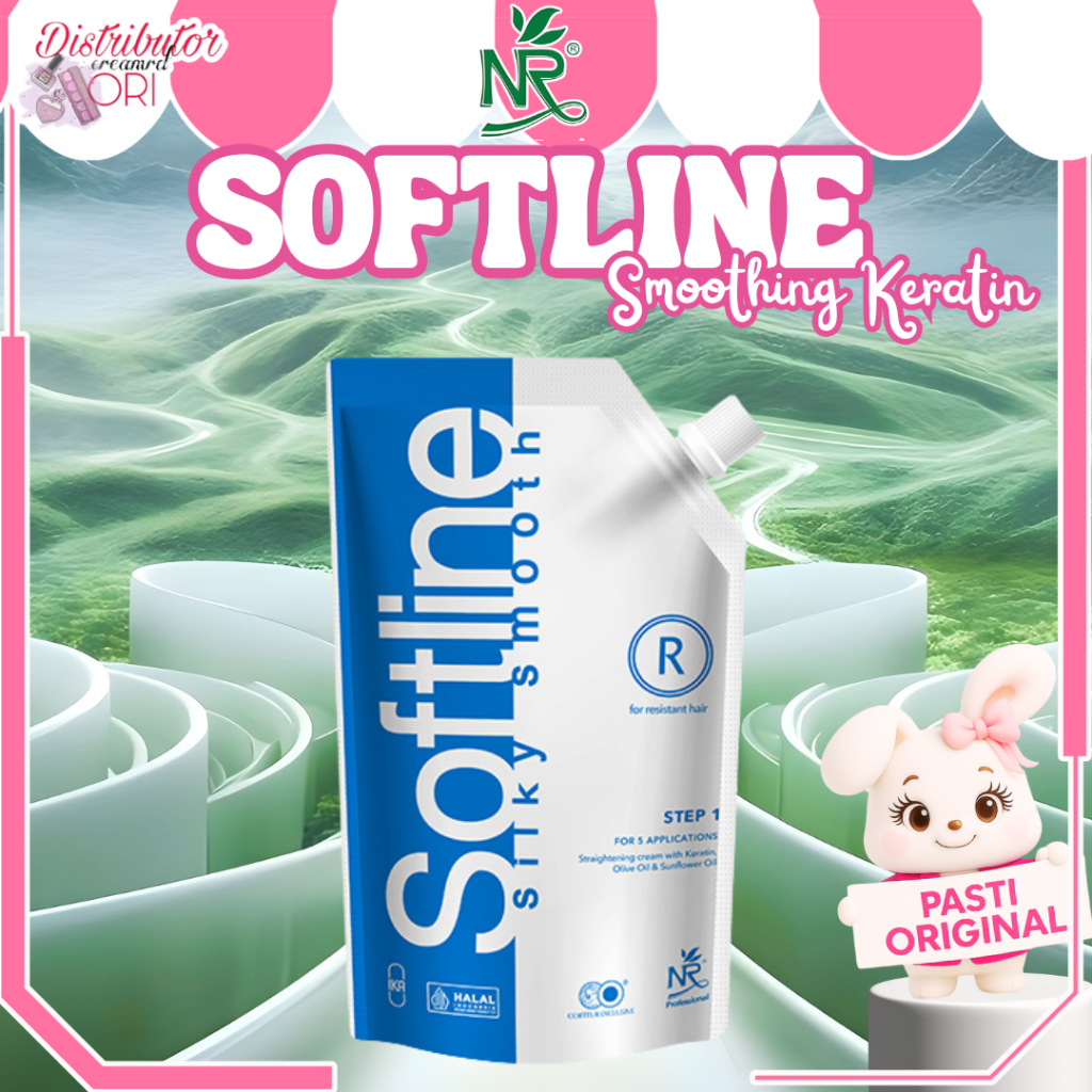 NR Silky Smooth Smoothing Keratin Untuk Rambut Extra Resistant -Step 1 | Distributor Cream Ori