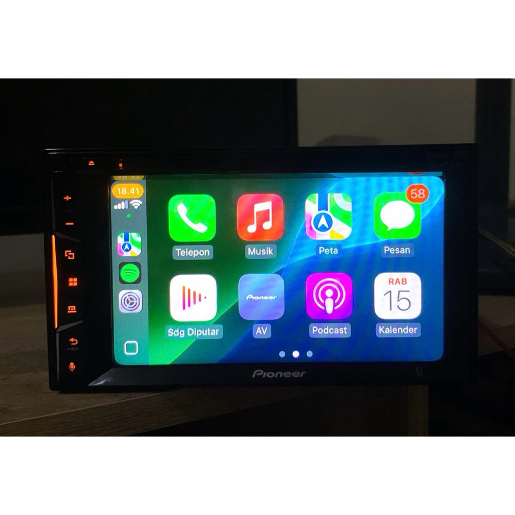 HU Pioneer Z2050BT Apple Carplay
