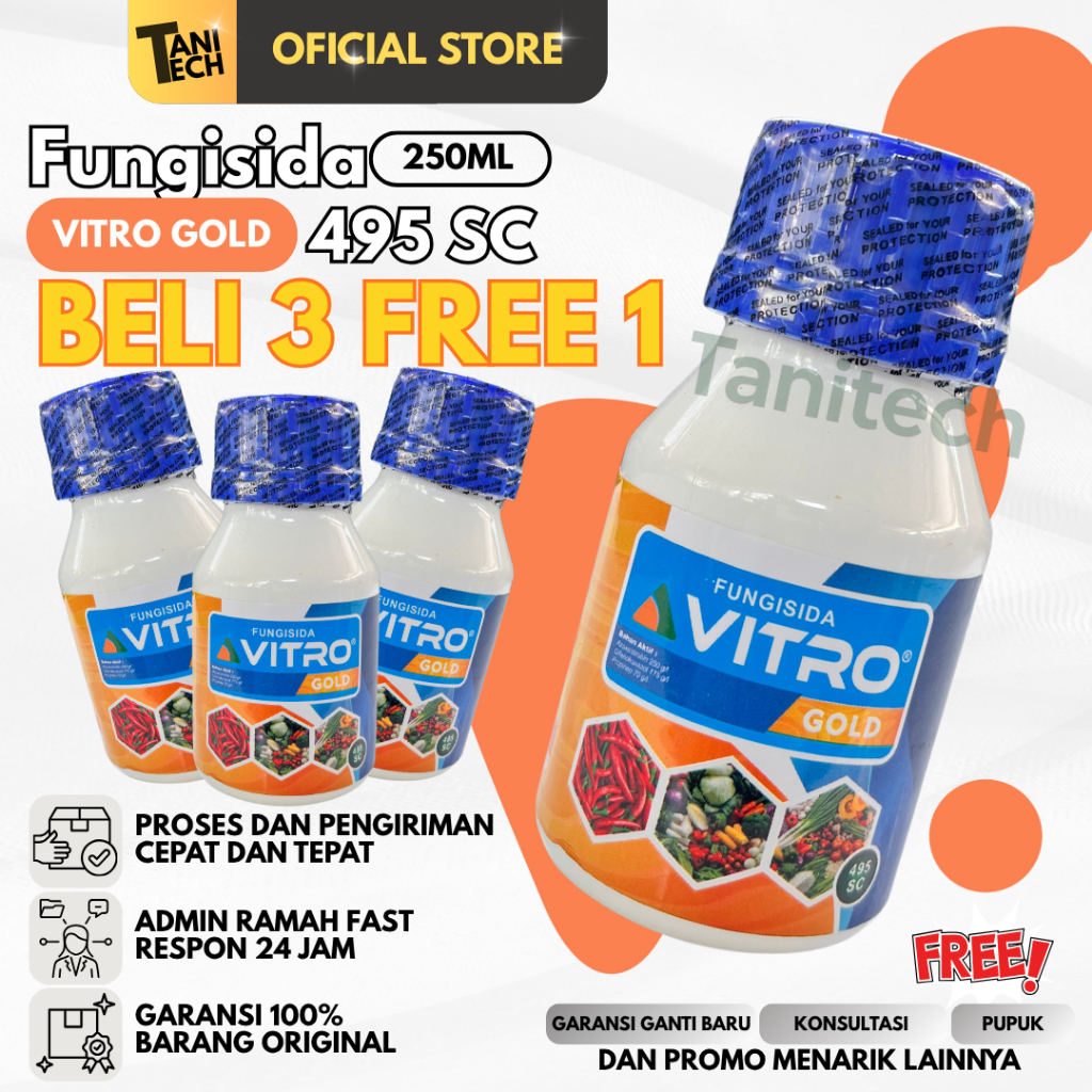 Fungisida VITRO GOLD 495SC Kendalikan Jamur Busuk Daun Tuntas