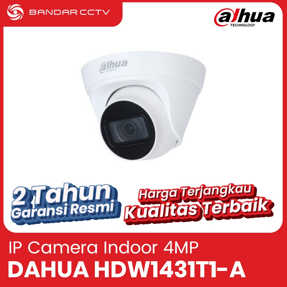 Dahua IPC-HDW1431T1-A : IP Camera Indoor 4MP