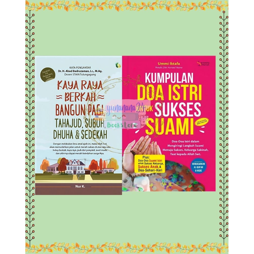 KUMPULAN DOA ISTRI UNTUK SUAMI SUKSES - KAYA RAYA BERKAH BANGUN PAGI