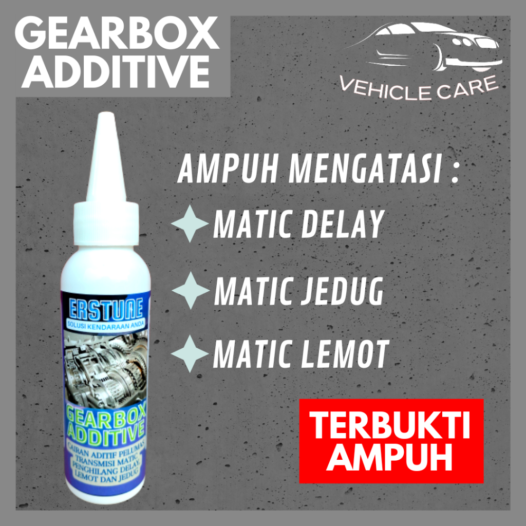 ADITIF MATIC ERSTUNE Gearbox Additive 75ml Cairan Aditif Pelumas Transmisi Matic