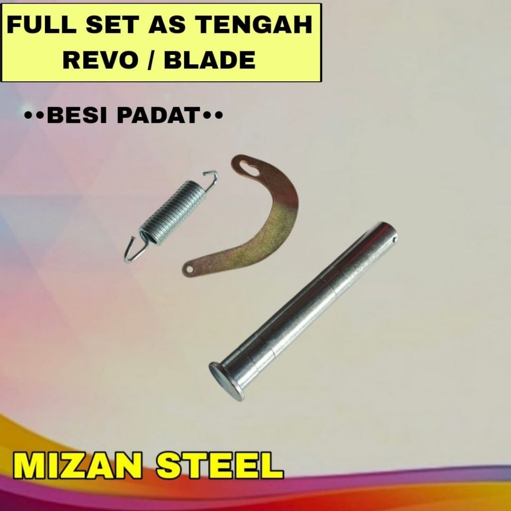 As Standar Tengah Per Full Set HONDA Revo Absolute Blade