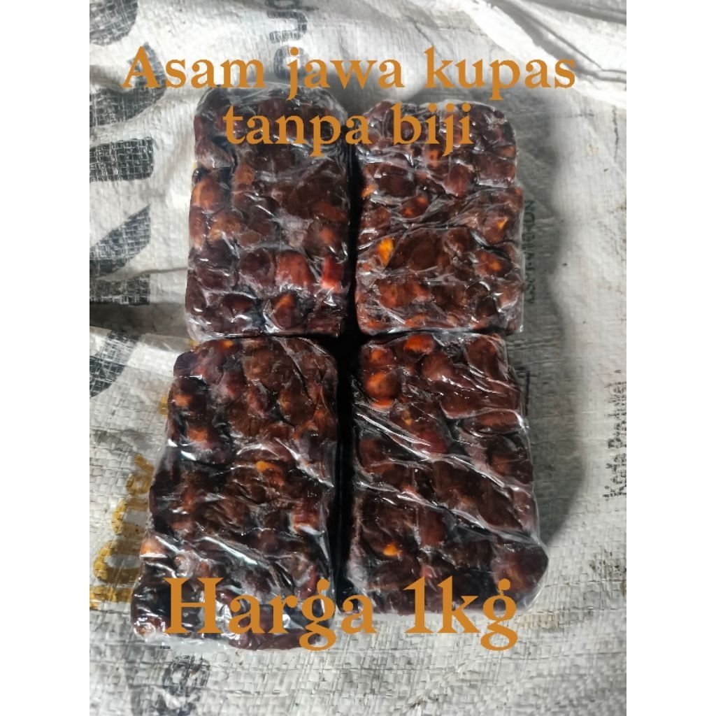 asam jawa kupas tanpa biji | 1kg