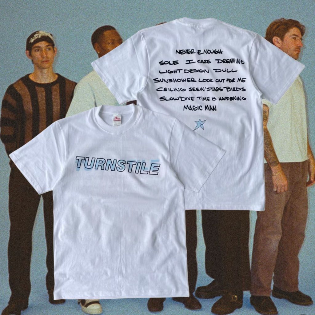 kaos band TURNSTILE - MISPRINT TEE