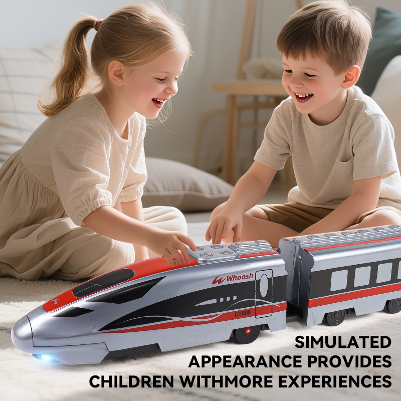 RC Kereta Whoosh Remote Control Kereta Listrik Cepat Mainan Kereta Api Listrik Tanpa Lintasan Trek