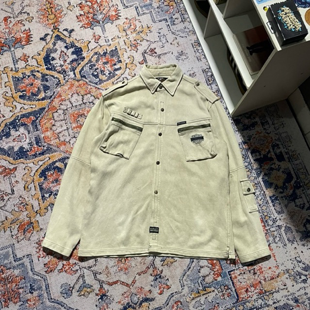 Vintage 90's Corduroy Shirt Harley Davidson