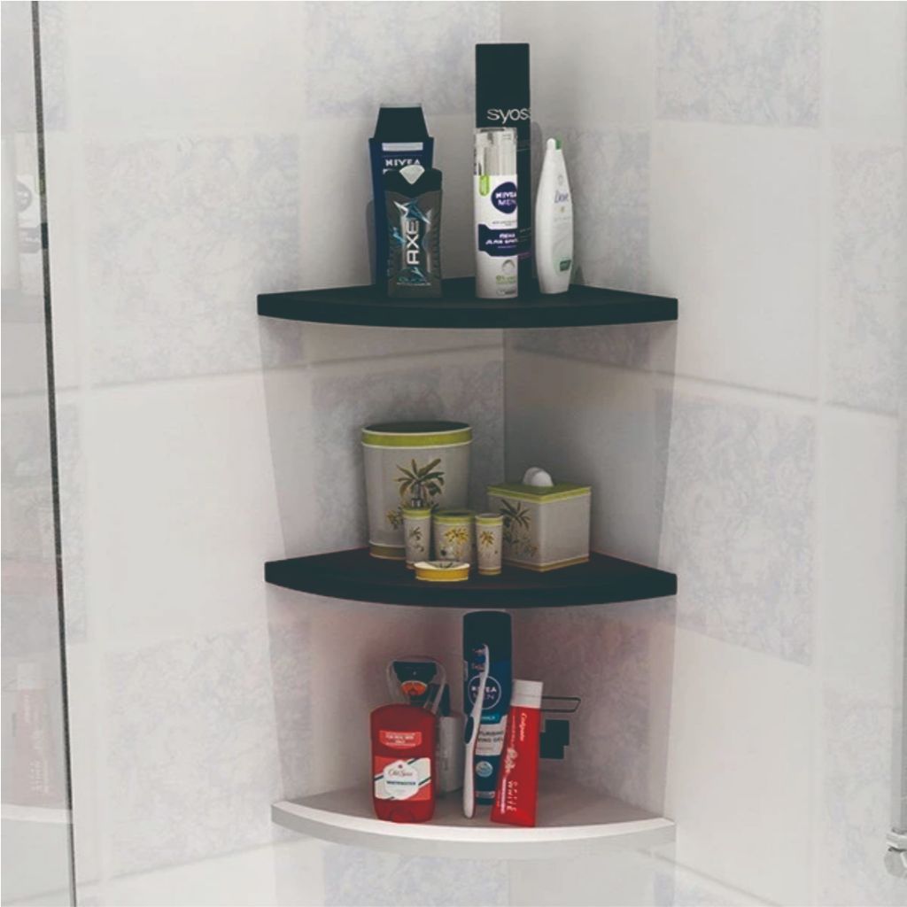 Rak Sudut 3 Tingkat Rak Penyimpanan Rak Pajangan Rak Furnitur Ruang Tamu Modern Rak minimalis