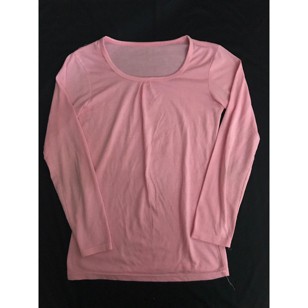 Preloved Kaos Lengan panjang Manset Lengan Panjang