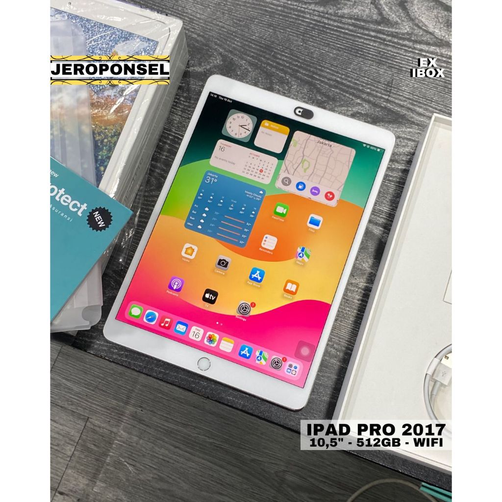 iPad Pro 2017 10.5 inch 512Gb Ex iBox BH 93% Like A New Full Original