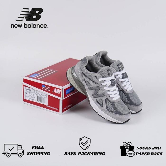 Sepatu New Balance 990 V4 Grey
