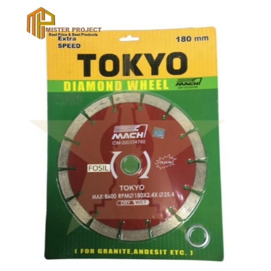 Pisau Potong Keramik & Granit 7" Inch TOKYO Diamond Wheel